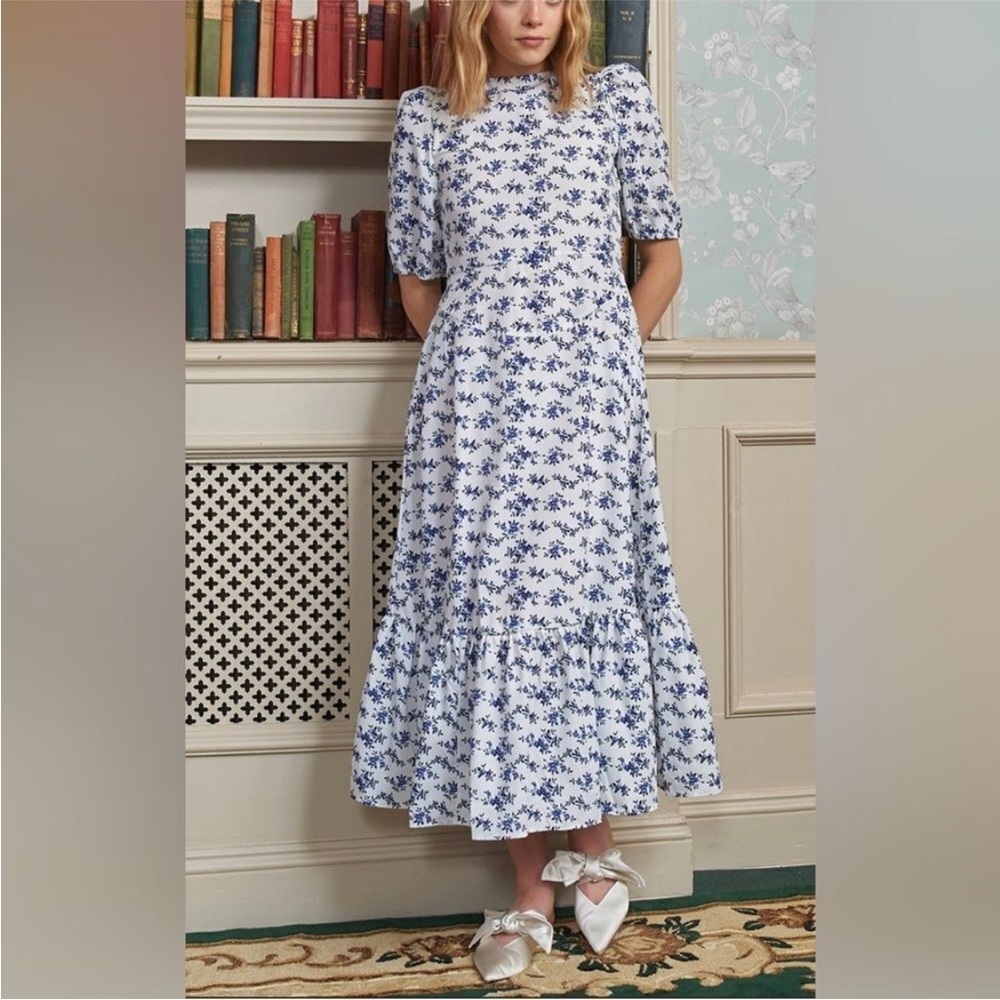 Sister‎ Jane Wisteria Tie-Back Midi Dress